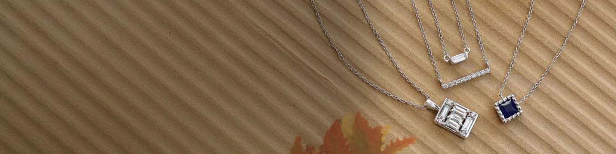 Collier Or blanc - Mayuri Paris