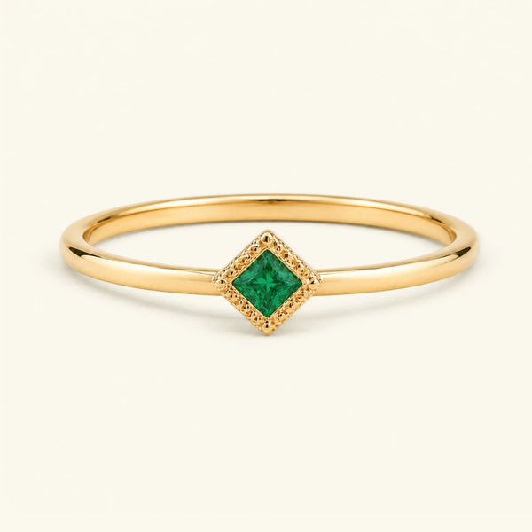 Indrani Emerald Ring