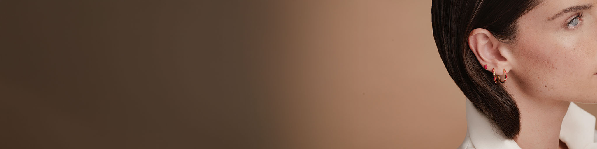 Boucles d'oreilles en Rubis - Mayuri Paris