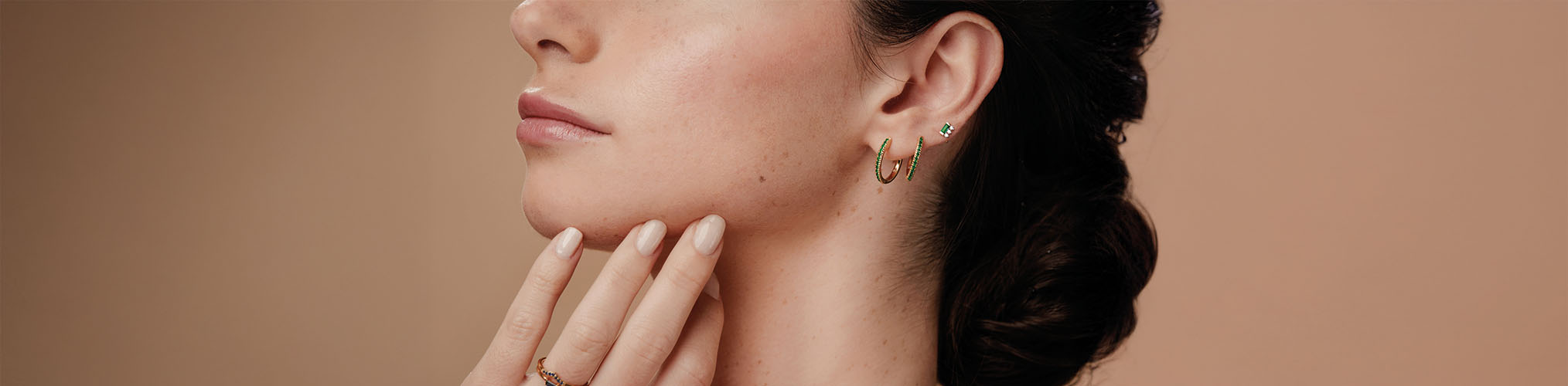 Boucles d'oreilles créoles - Mayuri Paris