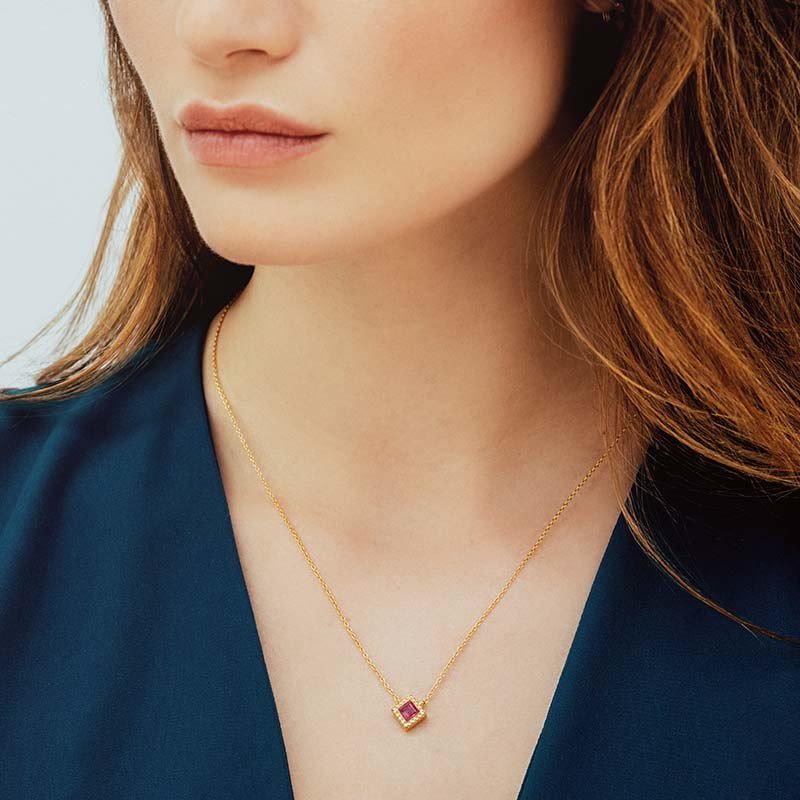 Indrani Ruby Necklace