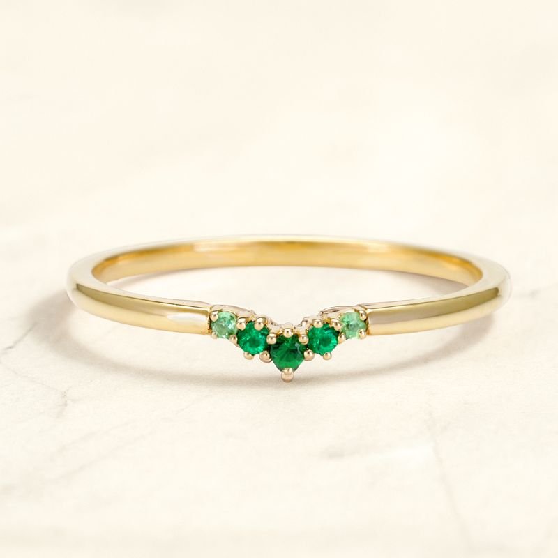 Bague Anaya canope or jaune 18 carats