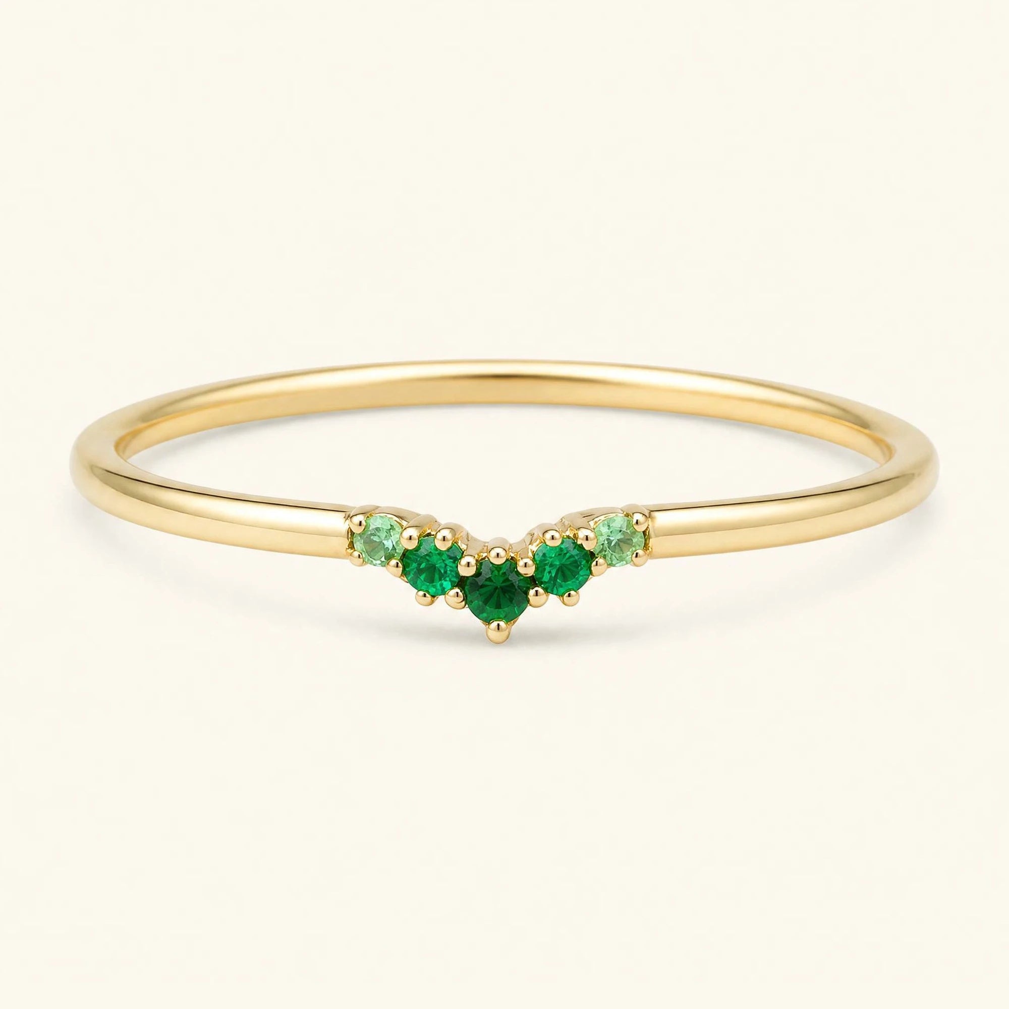 Bague Anaya canope or jaune 18 carats