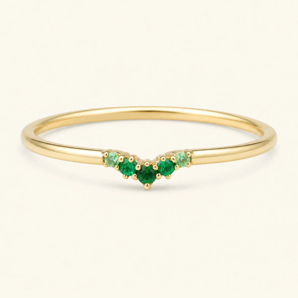 Anaya canopy ring 18K yellow gold