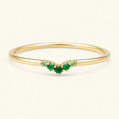 Anaya canopy ring 18K yellow gold