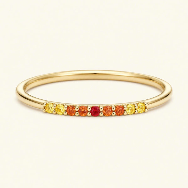 Kiran Sunset ring 18K gold