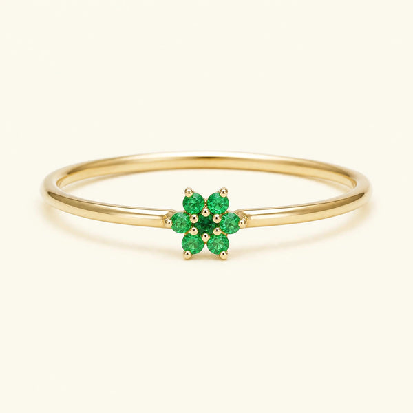 Surya canopy ring 18K yellow gold