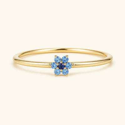Surya horizon ring 18K yellow gold