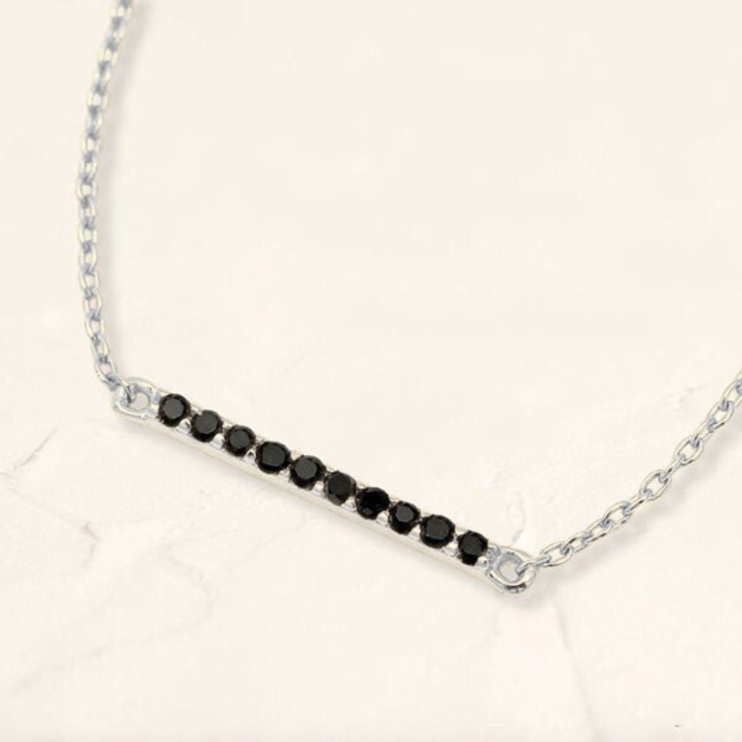 Ujala black diamond bracelet white gold