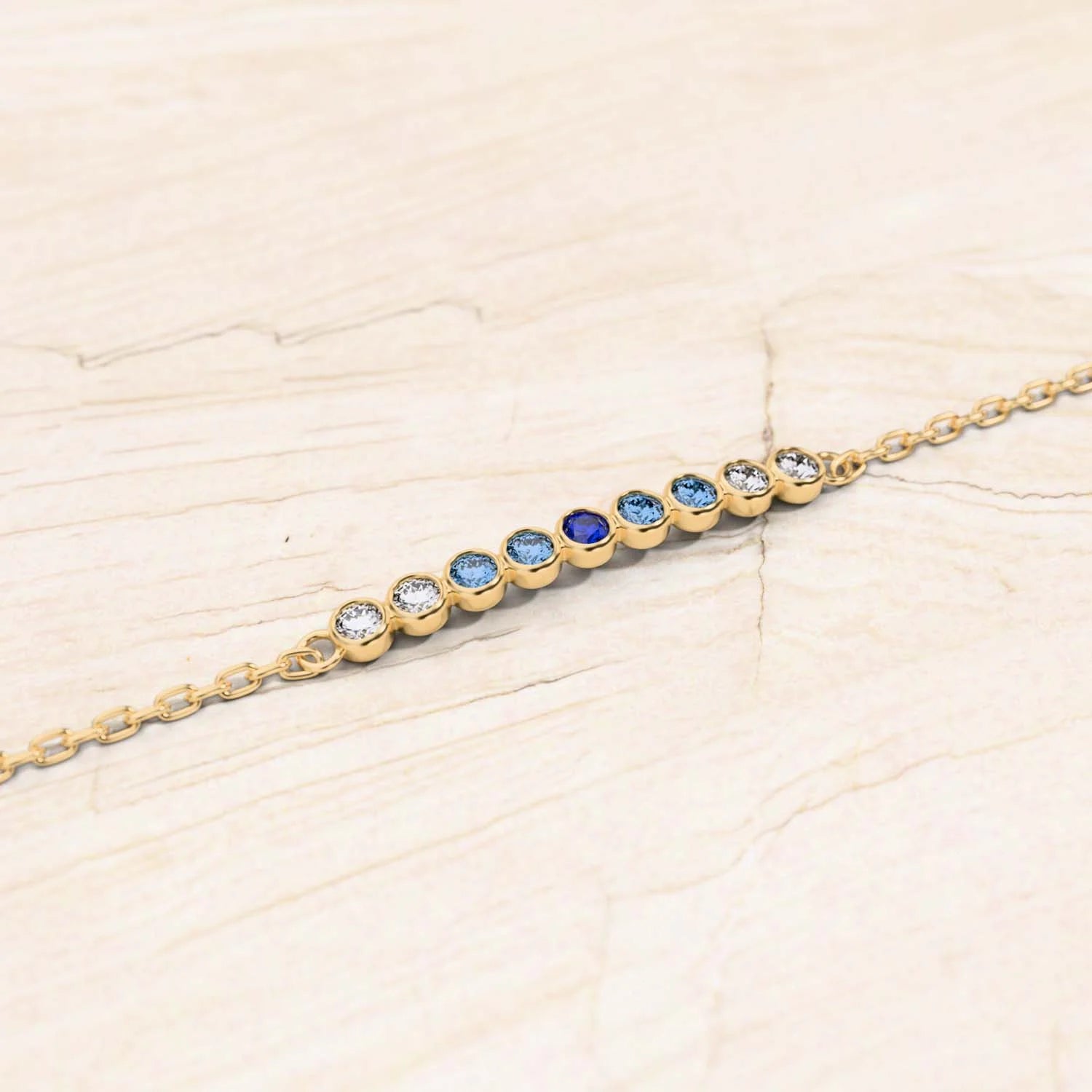 Noor Sapphire Horizon Bracelet
