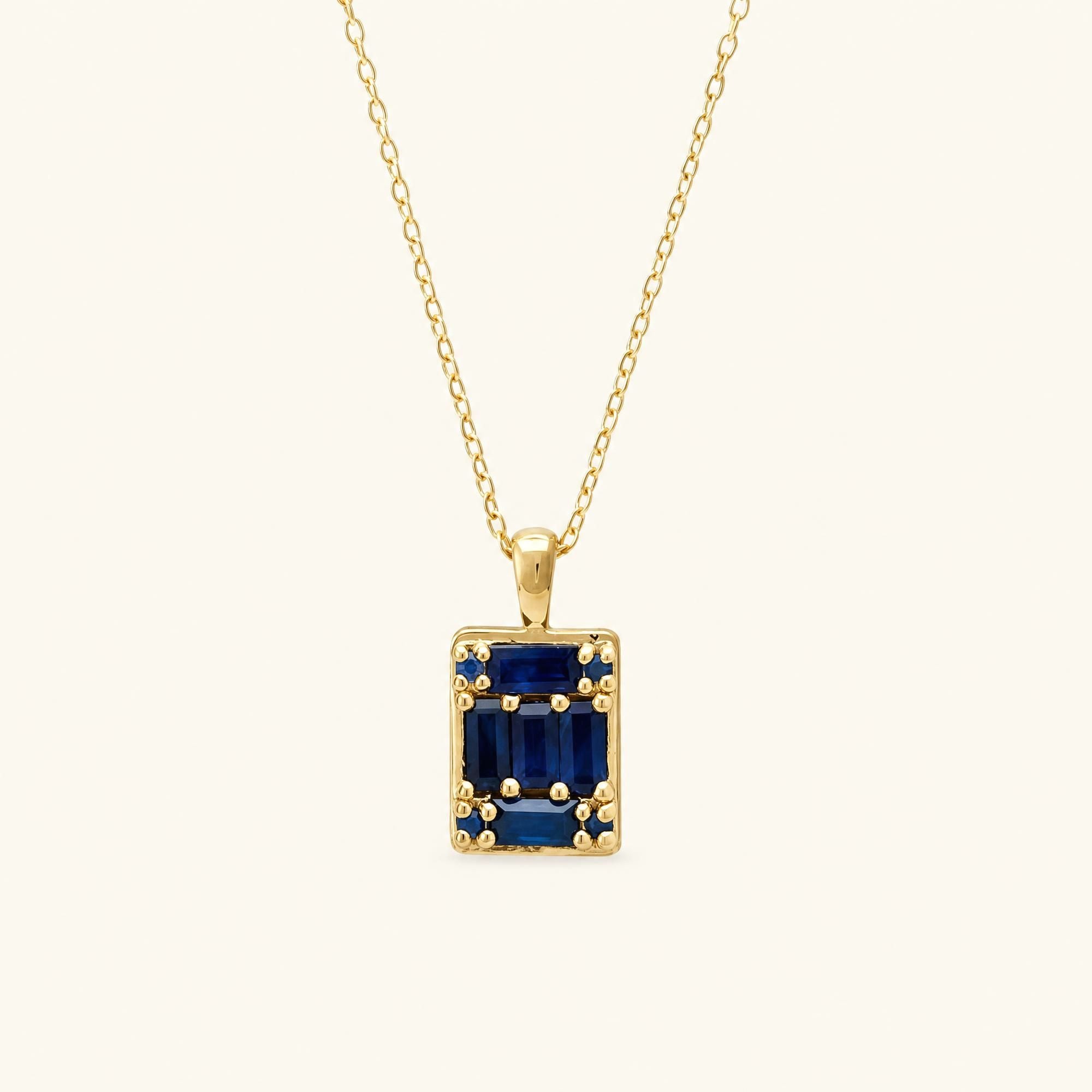 Atma sapphire necklace