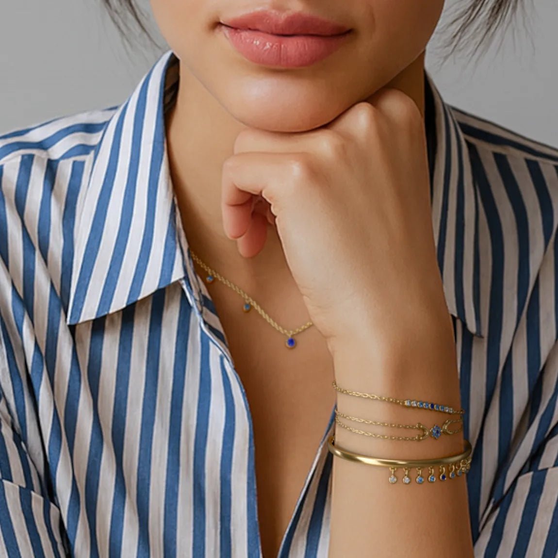 Surya Sapphire Horizon Bracelet