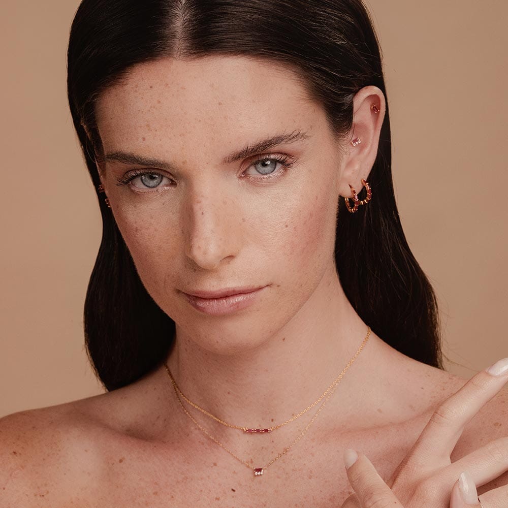 parure bijouxr rubis et diamant