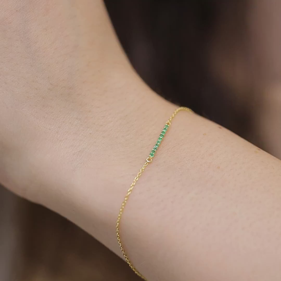 Ujala Emerald Bracelet